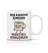 Baskılı Kupa (Beyaz)