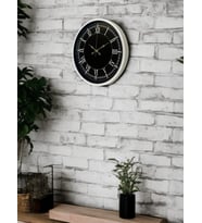 MCG  36 Cm Beyaz Dekoratif Duvar Saati