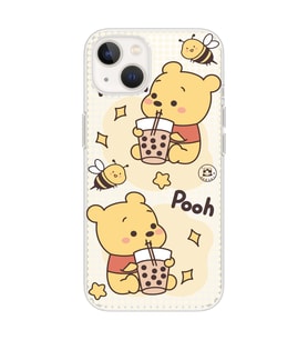 Iphone 14 Uyumlu Winnie The Pooh Tasarımlı Şeffaf Telefon Kılıfı