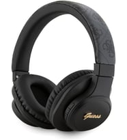 Guess Tone on Tone Script Bluetooth kulaklık kulaklık siyah ve gri
