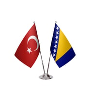 Bosna Hersek İkili Masa Bayrağı