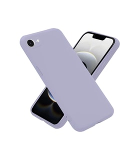 Newface Apple iPhone 16E Kılıf Nano içi Kadife Silikon - Lila