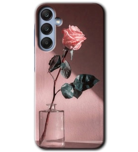 Galaxy A55 Kılıf HD Desen Baskılı Kılıf - Retro Gül