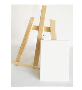 Hayal Sepeti Boyama Seti Tuval 25*35cm , Şövale