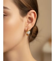 Xuping Gold Taşlı Çilek Küpe - 25-xpkp192