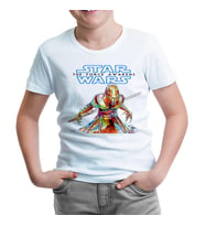 Star Wars - The Force Awakens Beyaz Çocuk Tshirt