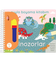 Suyla Boyama Kitabım - Dinozorlar