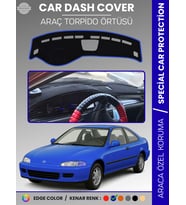 HONDA CIVIC (1994-2000) Torpido Örtüsü Ön Panel Torpido Koruma Tam Uyum Çatlamayı Önler Kolay Montaj