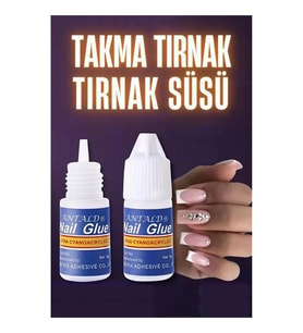 ModaCar Takma Tırnak Yapay Elmas Tırnak Süsü Yapıştırıcı