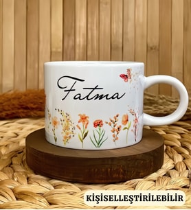 Kişiye Özel İsimli Nescafe Fincanı Pastel Rüyası 150 ml