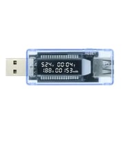 Keweisi Usb Voltmetre Ampermetre Usb Şarj Kapasitesi Test Cihazı