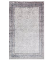 Bespoky Eberndorf Mavi Patchwork Pamuklu El Dokuması Alan Halısı