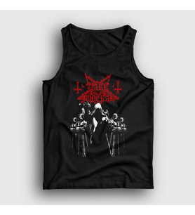 Presmono Unisex Siyah Ritual Dark Funeral Atlet 137087tt