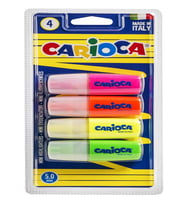 Carioca Fosforlu Renkler Mini İşaretleme Kalemi 4 Renk