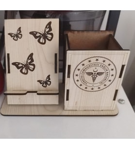 Telefon Tutuculu Kalemlik
