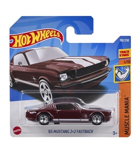 Hot Wheels Tekli Arabalar 65 Mustang 2+2 Fastback HCX81