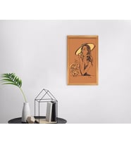 BK Home Coffee Tasarımlı Dekoratif Retro Ahşap Tablo-11