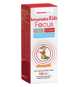 Imuneks Kids Focus Şurup 150ml