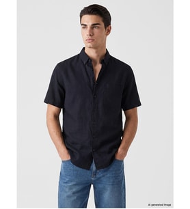 LCWAIKIKI Classic Lacivert Regular Fit Erkek Gömlek