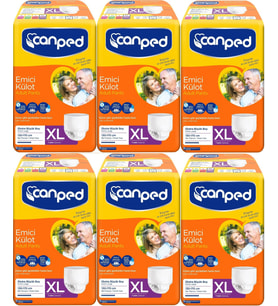 Canped Emici Külot Hasta Bezi XL-Extra Large Büyük Adet 42 (6PK*7)