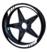 Moto GP Süt Beyaz İç Jant Şeridi Sticker Çınar Extreme