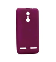 Lenovo K6 Note Uyumlu Kılıf Zore Premier Silikon Kapak (Mürdüm)
