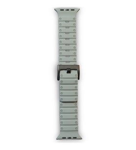 Apple Watch 42mm Magnus Mıknatıslı Silikon Kordon - Gri