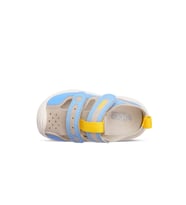 Vicco Riga 950 İlk Adım Bebek Ayakkabısı (Mavi-Sarı)