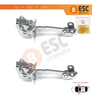 Fiat Siena Palio 178 1996-2016 Albea Strada MK1 278 46844990 İçin 2 Adet Ön Sağ Sol Kapı Gergi Yayı