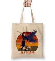 Shoyo Hinata Haikyuu Shoyo Hinata Fly High Bez Çanta Uzun Saplı