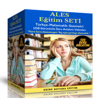 2025 ALES Eğitim Seti (120 Saat Anlatım)