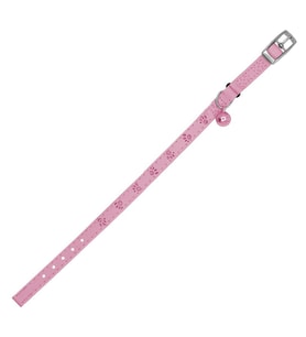 Royalist PC-16 Pati Baskılı Kedi-Köpek Tasması 10mm*30cm Pembe
