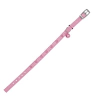 Royalist PC-16 Pati Baskılı Kedi-Köpek Tasması 10mm*30cm Pembe
