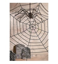 Halloween Hallowen Örümcek Ağı siyah 250x250cm
