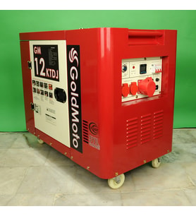 GoldMoto GM12KTDJ 10Kva Trifaze Marşlı Kabinli Dizel Jeneratör