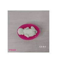 YY0164 Poposu Açık Yatan Bebek Silikon Kalıp
