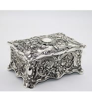 mücevher kutusu metal el işi hand made