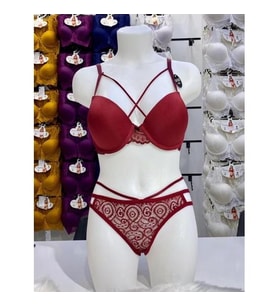 Arona Micro Destekli Sütyen Takımı Bordo 80B
