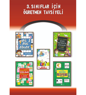 Ata 3.Sınıflar İçin Öğretmen Tavsiyeli Set (Beyaz)