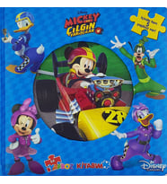 Disney Mickey Ve Çılgın Yarışçılar İlk Yapboz Kitabım