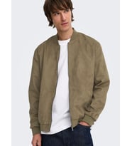 ONSLUCAS FAKE SUEDE BOMBER OTW NOOS Teak