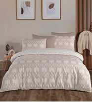 Karden Flower Dream Cotton Nexus Bej %100 Pamuk Poplin Tek Kişilik Nevresim Takımı
