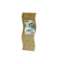 DALGALI ŞEKİLLİ - KANALLI ÇİFT TARAF=DÜZ - KANALLI AHŞAP BAMBU SERVİS SUNUM TAHTASI 17 X 39 X 1.5CM (5680)
