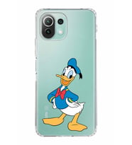 Xiaomi  Mi 11 Lite  Kamera Korumalı Kapak Donald Duck Tasarımlı Şeffaf  Kılıf