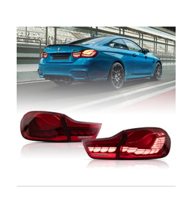 bmw 4.seri f32 coupe uyumlu kırmızı gts stop lambası led