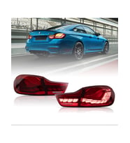 bmw 4.seri f32 coupe uyumlu kırmızı gts stop lambası led
