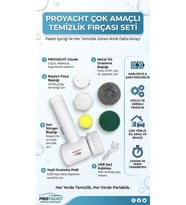 Şarjlı 5 Başlıklı Otomatik Temizleme Fırçası