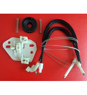 Ford Escort Ön Sol Elektrikli Cam Kriko Teli ve Tamir Seti