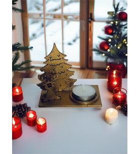 Happy Christmas Deer Dekoratif obje