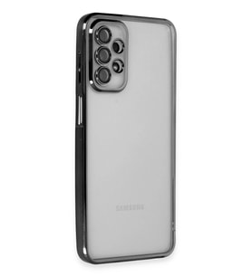 Galaxy A23 4g Kılıf Razer Lensli Silikon - Siyah